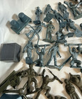 Huge Lot Vtg 1950s Marx Second Series 45mm Army Air And Force Men  Parts  Tents