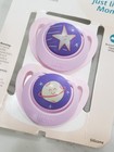 Nuk 0-6 Month Orthodontic Girl Pacifiers Shaped To Soothe Just Like Mom Moon