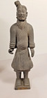 Vintage Chinese Terra Cotta Warrior Soldier Statue Figurine - 7 5 Tall With Box
