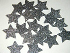 Star Confetti Silver Glitter Star Confetti Party Confetti Cut Outs 100pcs