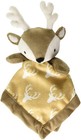 Cuddly Baby Deer Security Blanket - Plush Lovey For Napping  Machine Washable