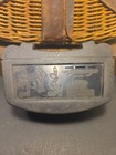 Antique Fishing Creel Basket   Tackle Wicker   Leather