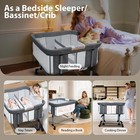 Twin Bassinet For 2 Babies  Double Bassinet For Twins