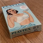 Vintage 1960s Playtex Classic Fashion Magic Bra 36a White Style 130 New Nib
