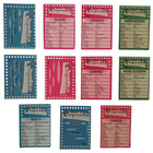 Vintage 1997 Cumbia Argentina Assorted Card Set South American-latin Music