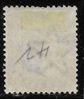 1883  India Sc 42 Sg 95         Used Vf     Violet Color Cd  delhi        07 may 84 