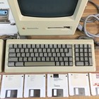Apple Macintosh Plus M0001a Computer W keyboard Mouse Complete In Box Works 