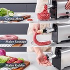 450w Electric Meat Grinder And Sausage Maker - Stainless Steel Food Grinder