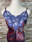 Vintage 90s Victoria   s Secret Gold Label Jewel Toned Paisley Chemise Nwt Sz S