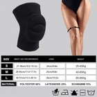 1 Pair Volleyball Knee Pads Gymnastics Dance Knee Pads Thicken Knee Supporter