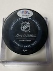 Connor Mcdavid Signed Edmonton Oilers Official Game Puck Psa dna Coa Autographed