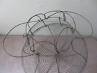 Antique Primitive Wire Egg Basket Vintage Country Farmhouse Kitchen Original