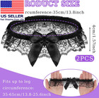 2pcs Wedding Garter For Bride  Lace Bowknot Garter Party Prom Leg Garter Belt Bl