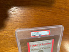 Rare Marvin Hagler Vs Sugar Ray Leonard Super  Boxing Ticket  1987 Caesars Psa 7