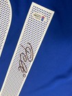 Hand Signed Autographed Blue Authentic Pele Jersey Brazil Team Bas Coa