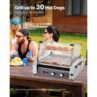 Uimoso Electric 30-sausage 11-roller Commercial Grill Cooker With Cover  1600w