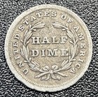 1838 Seated Liberty Half Dime H10c Better Grade