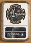 1996 Olympics Tennis Commemorative Silver Dollar Ngc Pf 69 Ultra Cameo