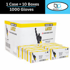 1000 5 Mil Latex Disposable Exam Gloves Vinyl And Powder Free Size  Large