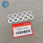 Oem 10pcs   Aluminum Drain Plug Washer  12mm   For Honda   Acura 94109-12000 Us 