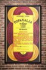 Popanalia France 1960s Psychedelic Rock Festival Vintage Concert Poster 24x36