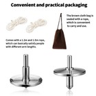 Rope Metal Spinning Top  High Performance Precision Stainless Steel Kill Time