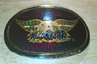 1977 Aerosmith Gold Prism Vintage Pacifica Collectible Belt Buckle 