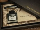 Sailor King Of Pen  kop  Bk Ebonite Medium-nib 21k   Wooden Box 11-7002-420