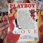 Vintage Lot Of 12 Playboy Magazines With Centerfolds  1991 - 8   1989 - 4 Clean