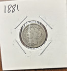1881 Three Cent Nickel