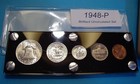 1948 Mint Silver Set Of U s  Coins Lustrous Brilliant Uncirculated Nice 
