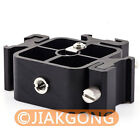 Triple Hot Shoe Mount Adapter Flash Light Stand Umbrella Holder Bracket