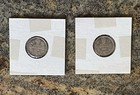 1902-h   1903-h Canada Silver 10 Cent Coins   Lot Of 2 Coins  