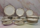 35 Pc  7-piece 5 Place Setting Noritake Morimura Japan Shirley Pattern