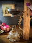 Antique Medical Vapo-cresolene Vaporizer Kerosene Oil Lamp Vintage Victorian