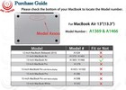 Macbook Air 13 Inch Case  Smooth Soft-touch Matte Hard Shell Case Cover For 2008