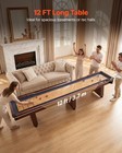 Vevor 12 Ft Shuffleboard Table 2 In 1 Shuffleboard And Bowling Combo Set