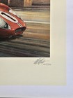 Ford Gt40 Dan Gurney 1967 Le Mans Win Michael Mate Print Signed Ltded 500