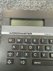 Vintage Franklin Wordmaster Wm-1000 Gray Pocket Computer Electronic Dictionary