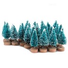 Christmas Tree Frost Tree 24pcs Trees 4 5cm Christmas Decor Decoration