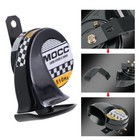 12v Black Loud Motorcycle Horn For Harley-davidson Dyna Sportster Xl1200 Xl883