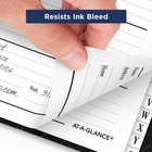 At-a-glance Telephone   Address Book  600  Entries  4  X 6   Designer  Black 