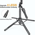50   Cell Phone Tripod Remote Stand Selfie Stick Video Recording Iphone android