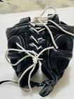 Winning Headgear Fg2900 Boxing Cheek Protection Headguard Original Leather-black