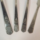 Wm A Rogers Oneida Harmony Pattern 1938 Silverplate Set X 4 Pieces Vtg