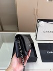 Chanel Black Flip-top Chain Bag  Single-shoulder Crossbody Bag  Size19x11cm