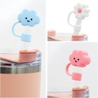 Straw Cover Cap  Silicone Straw Topper 10mm 0 4in Dust-proof