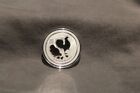 2017 Australia Lunar Year Of The Rooster - 1 Oz  9999 Silver   1 Coin  In Cap