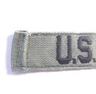 Military Us Army Patch Cloth Name Tape No Border Sew On