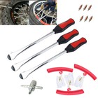 Motorcycle Tire Wheel Changing Spoons Lever Iron Rim Protector Valve Tool J